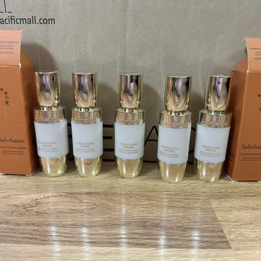 Sulwhasoo Concentrated Ginseng Brightening Serum 8ml x 5 Pcs US Seller